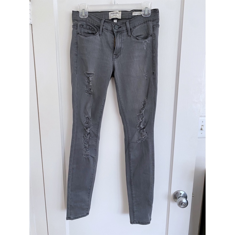 FRAME distressed denim jeans